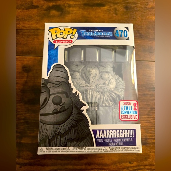 Funko Other - Funko Dreamworks Troll Hunters AAARRRGGHH!!! #470 NEW 2017 Convention Exclusive